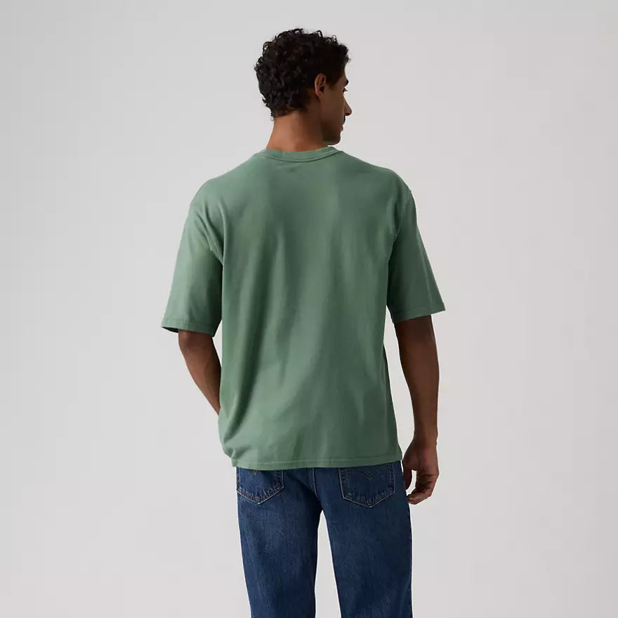 Levis T Shirt Levi'S Men'S Half-Sleeve Graphic Pocket T-Shirt - Green