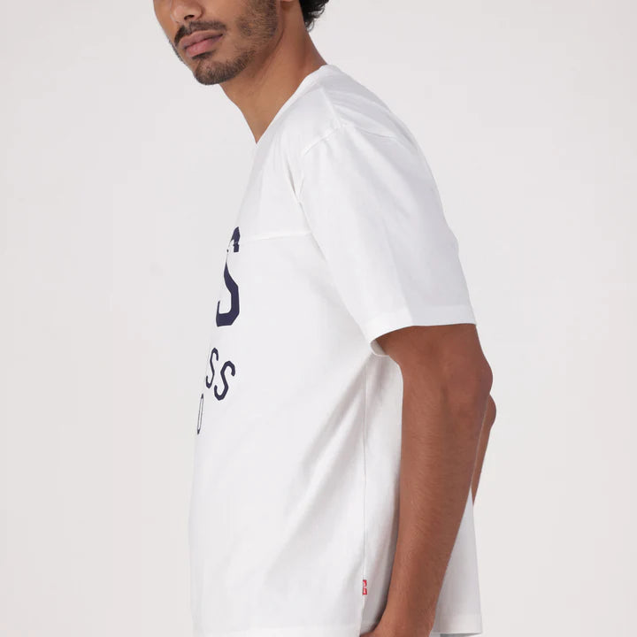 Levis T Shirt Levi's Men's White Lockwood Practice Za Two Horse T-Shirt 004UQ0001