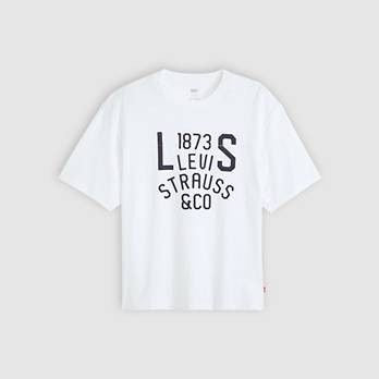 Levis T Shirt Levi's Men's White Lockwood Practice Za Two Horse T-Shirt 004UQ0001