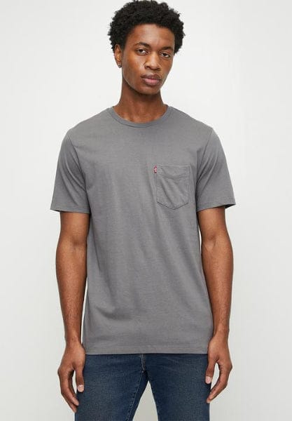 Levis T Shirt Levi's Short sleeve Classic Pocket Tee 36 Smoked Pearl 001BJ-0005