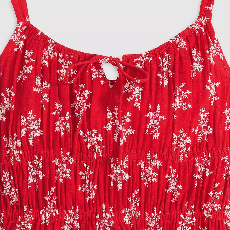 Levis T Shirt Levis Women'S Ambrey Blouse Red 0030L0005