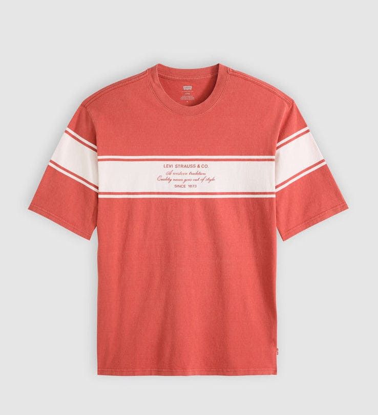 Levis T Shirt S Levi's Men's Half-Sleeve T-Shirt Red A58050036