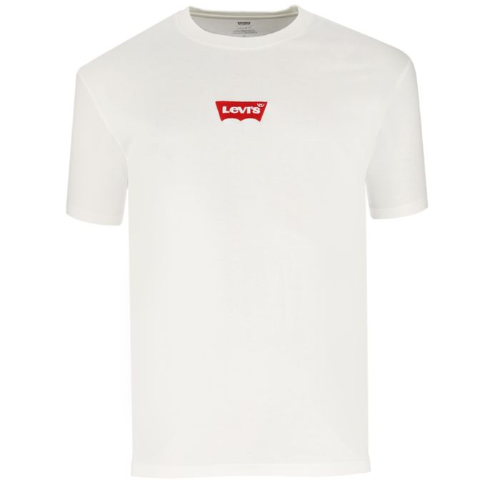 Levis T Shirt S Men's Levi's White Graphic Crewneck Za Filled B T-Shirt 54580062