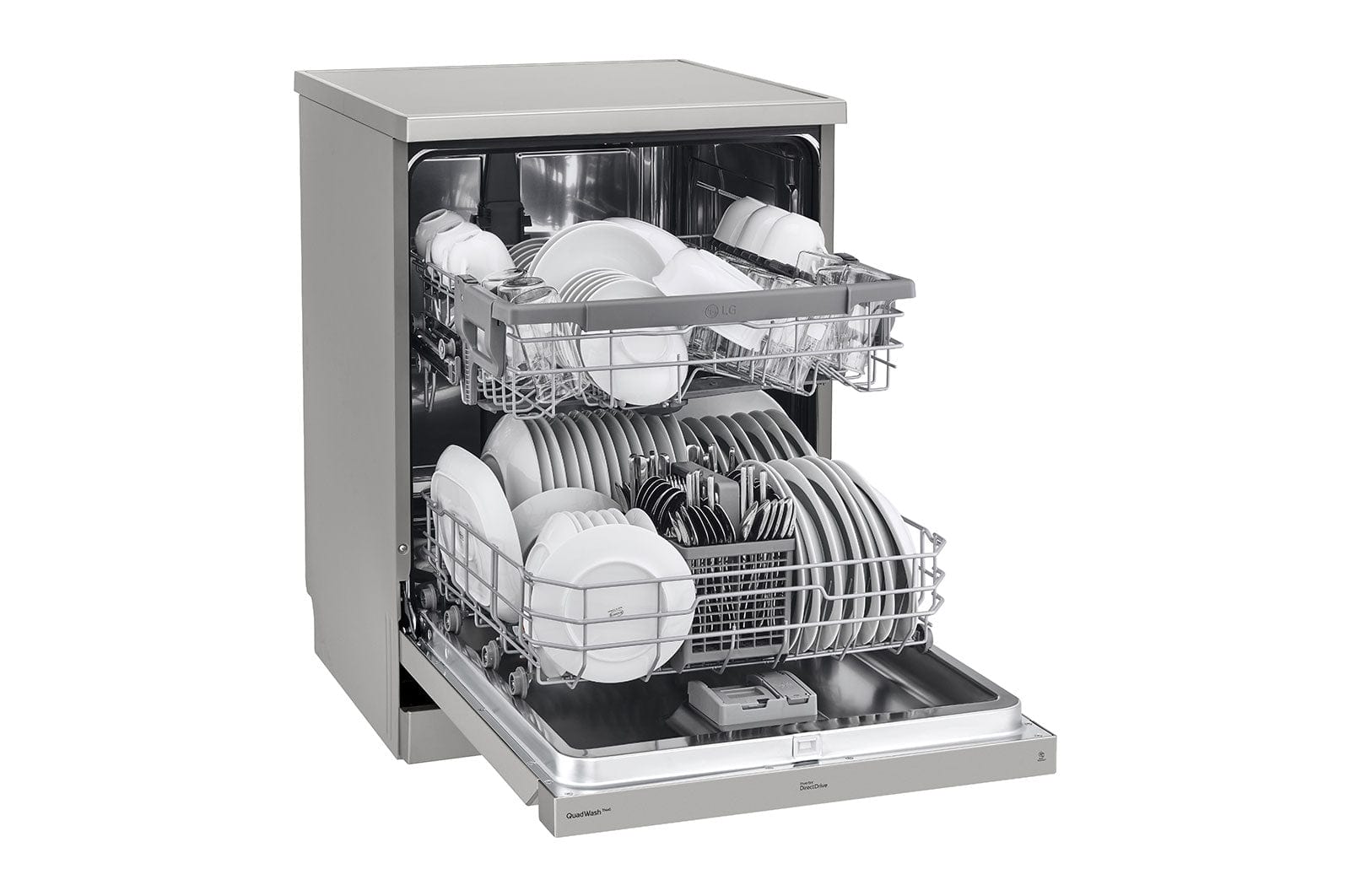 LG Dishwasher LG 14 Place Silver Dishwasher DFC532FP