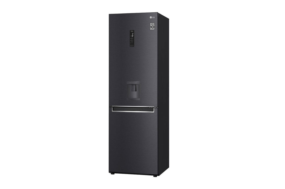 LG Fridge/Freezer LG 373L Matte Black Fridge Freezer GC-F459NQDM