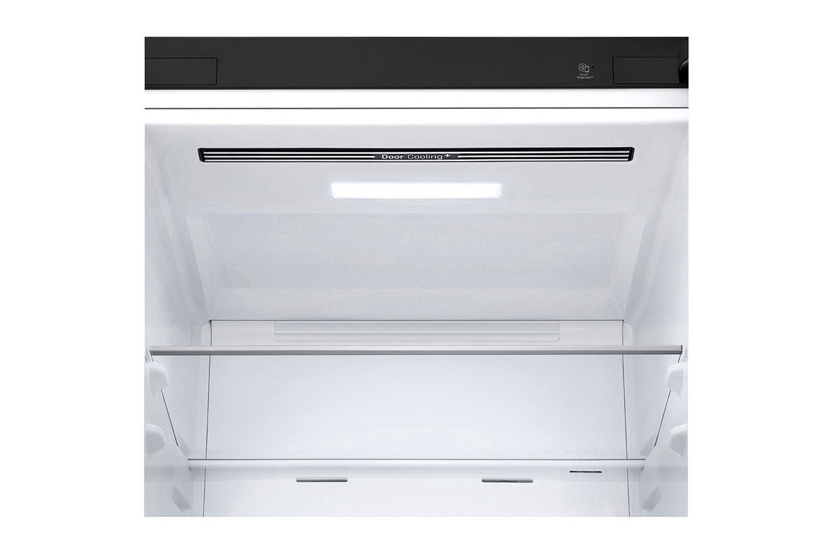 LG Fridge/Freezer LG 373L Matte Black Fridge Freezer GC-F459NQDM