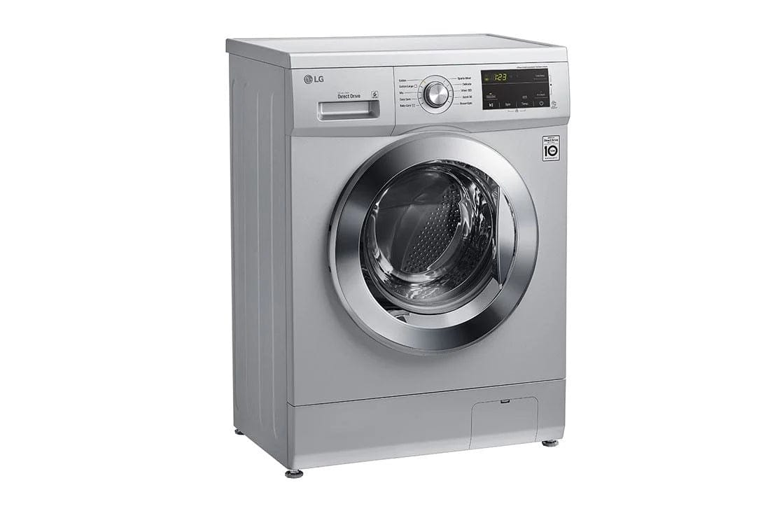 LG FRONTLOADER LG 9kg Silver Front Loader Washing Machine F4J3VYP5L (7351515906137)