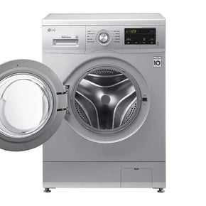 LG FRONTLOADER LG 9kg Silver Front Loader Washing Machine F4J3VYP5L (7351515906137)