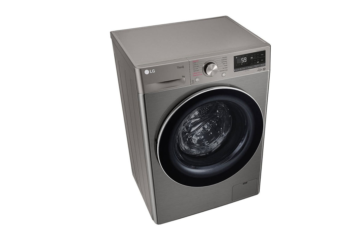 LG FRONTLOADER LG 9kg Vivace Platinum Silver AI Direct Drive Front Loader F2V5FYPYP.APTQESA