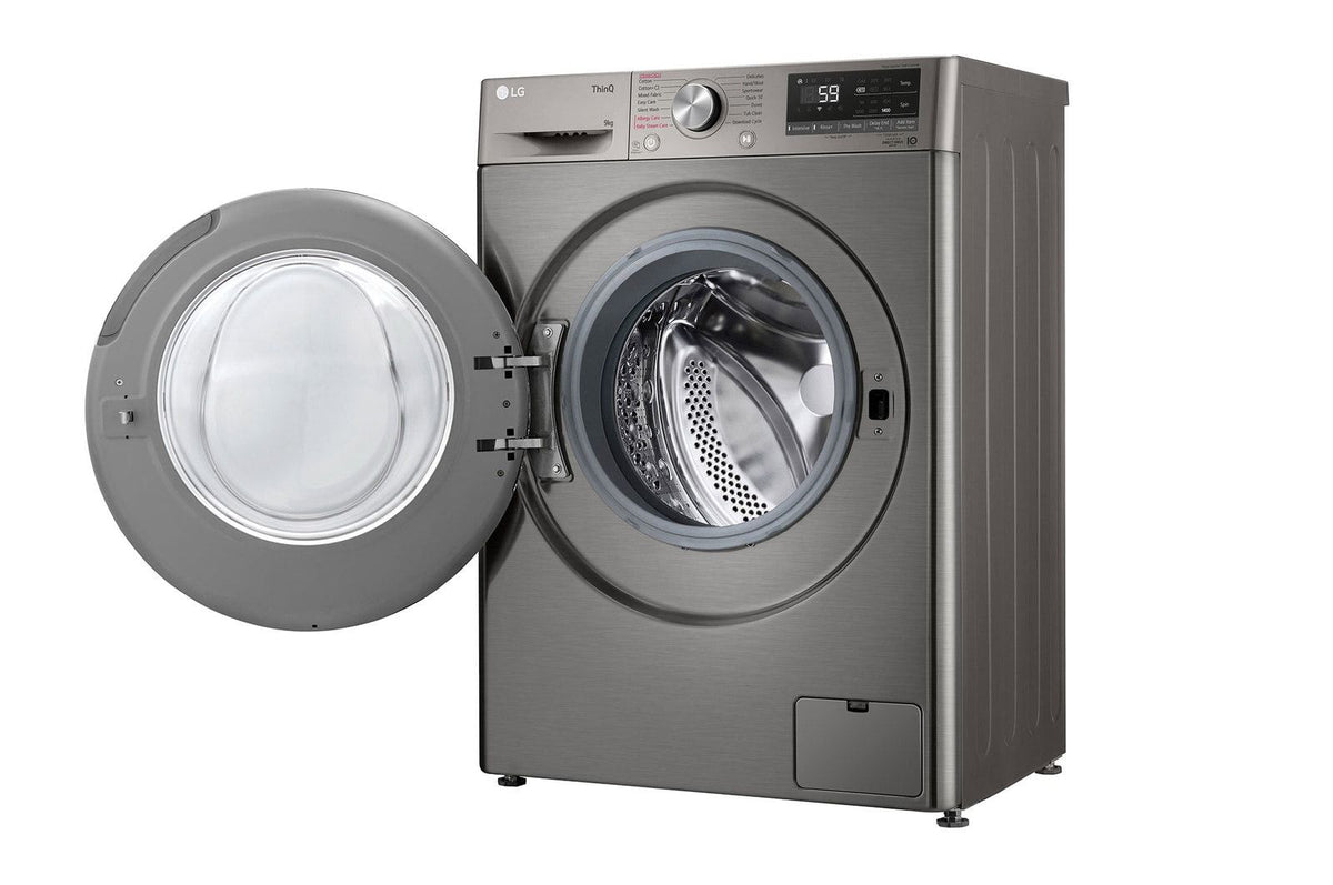LG FRONTLOADER LG 9kg Vivace Platinum Silver AI Direct Drive Front Loader F2V5FYPYP.APTQESA