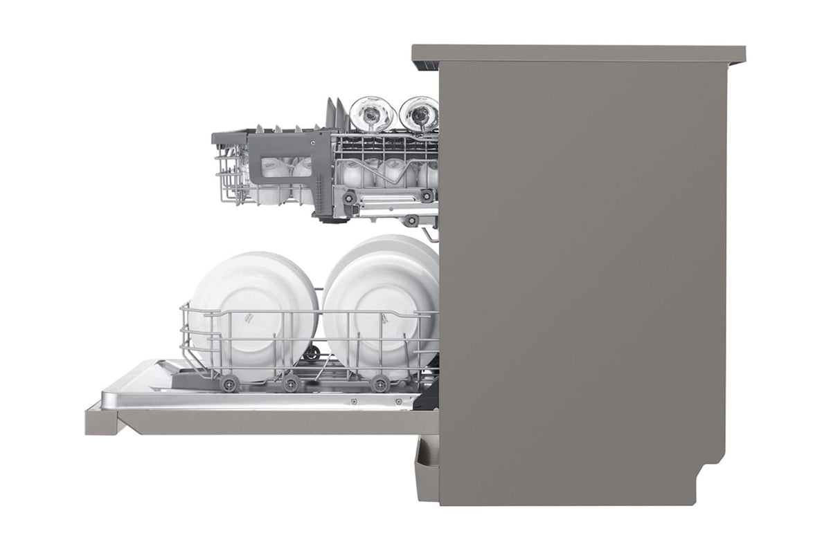 lg LG 14 Place Stainless Steel Dishwasher Quadwash DFB512FP (4367861153881)