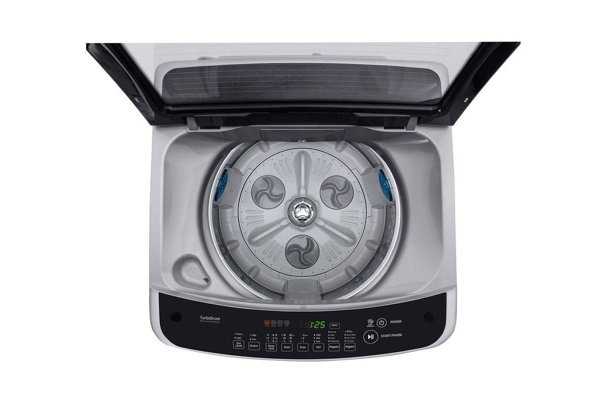 LG LG 17Kg Silver Sapience Top Loader Washing Machine T1777NEHTE