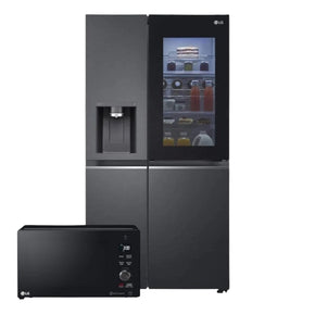 LG 674 L Matte Black Steel Side By Side GC-X257CQFS