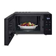 LG Microwave LG 30L Black Solo Microwave MS3032JAS.BBKQSAF