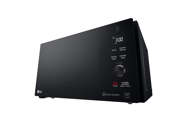 LG Microwave LG 42L Black Microwave with Smart Inverter NeoChef MH8265DIS