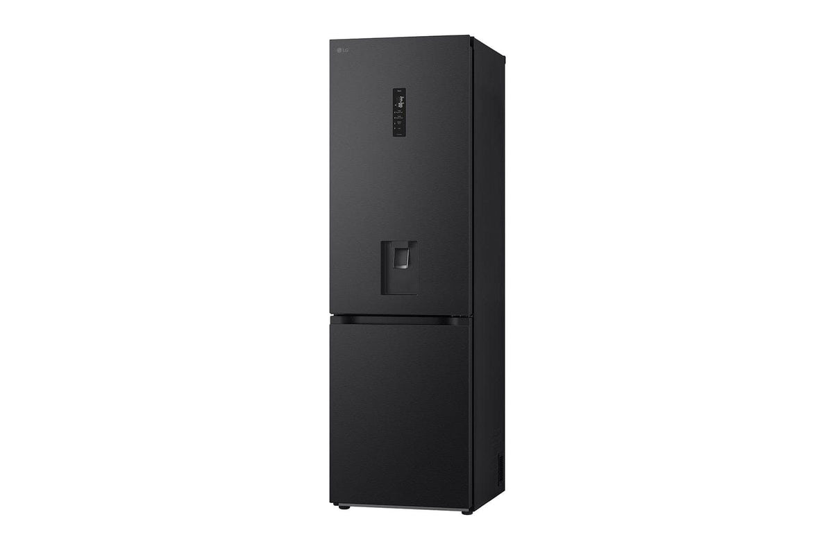 LG Refrigerators LG 343L Essence Matte Black Combi Fridge GC-F459FSUW.AEVQESA