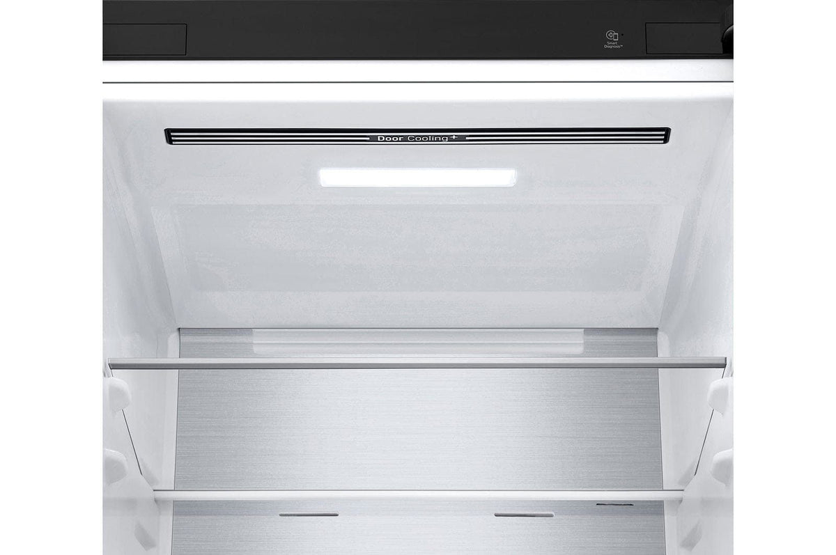 LG Refrigerators LG 343L Essence Matte Black Combi Fridge GC-F459FSUW.AEVQESA