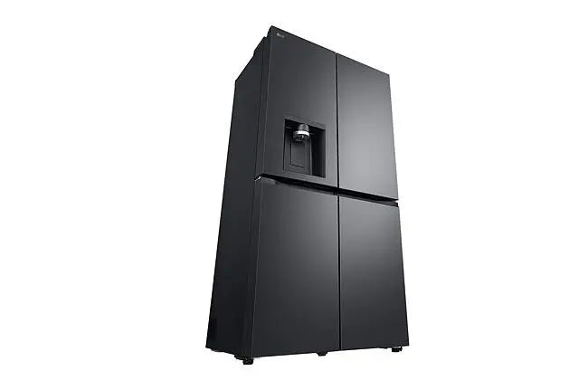 LG Refrigerators LG 561L Essence Black Steel Side-By-Side Fridge - GC-L24FFCFB.AEVQESA