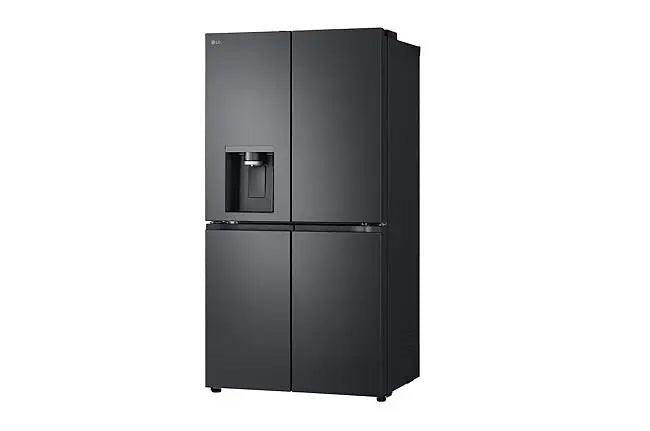 LG Refrigerators LG 561L Essence Black Steel Side-By-Side Fridge - GC-L24FFCFB.AEVQESA
