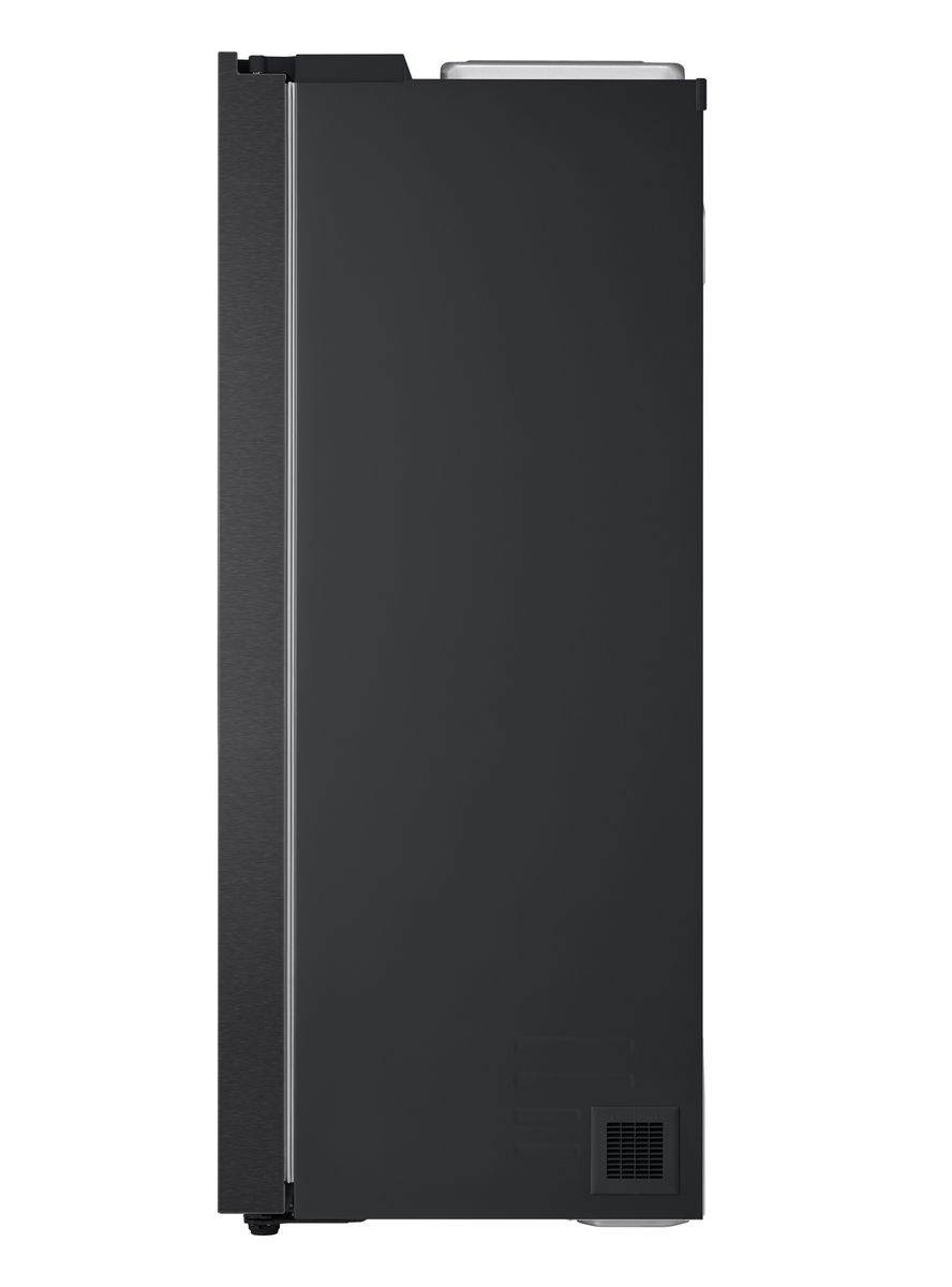 LG Refrigerators LG GC-B257KQJW.AEPQESA Black 658L Side-by-Side Fridge with Linear Cooling A+