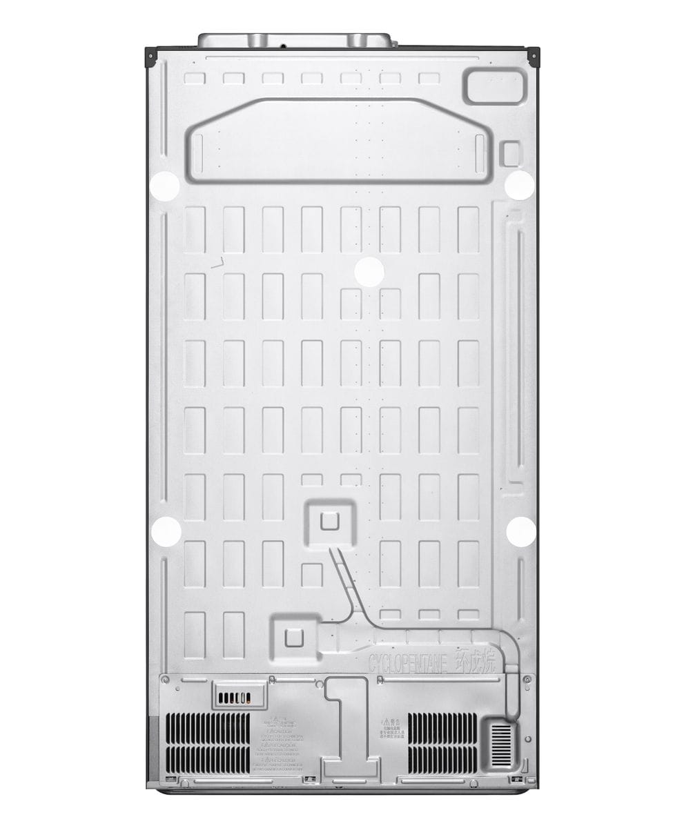 LG Refrigerators LG GC-B257KQJW.AEPQESA Black 658L Side-by-Side Fridge with Linear Cooling A+