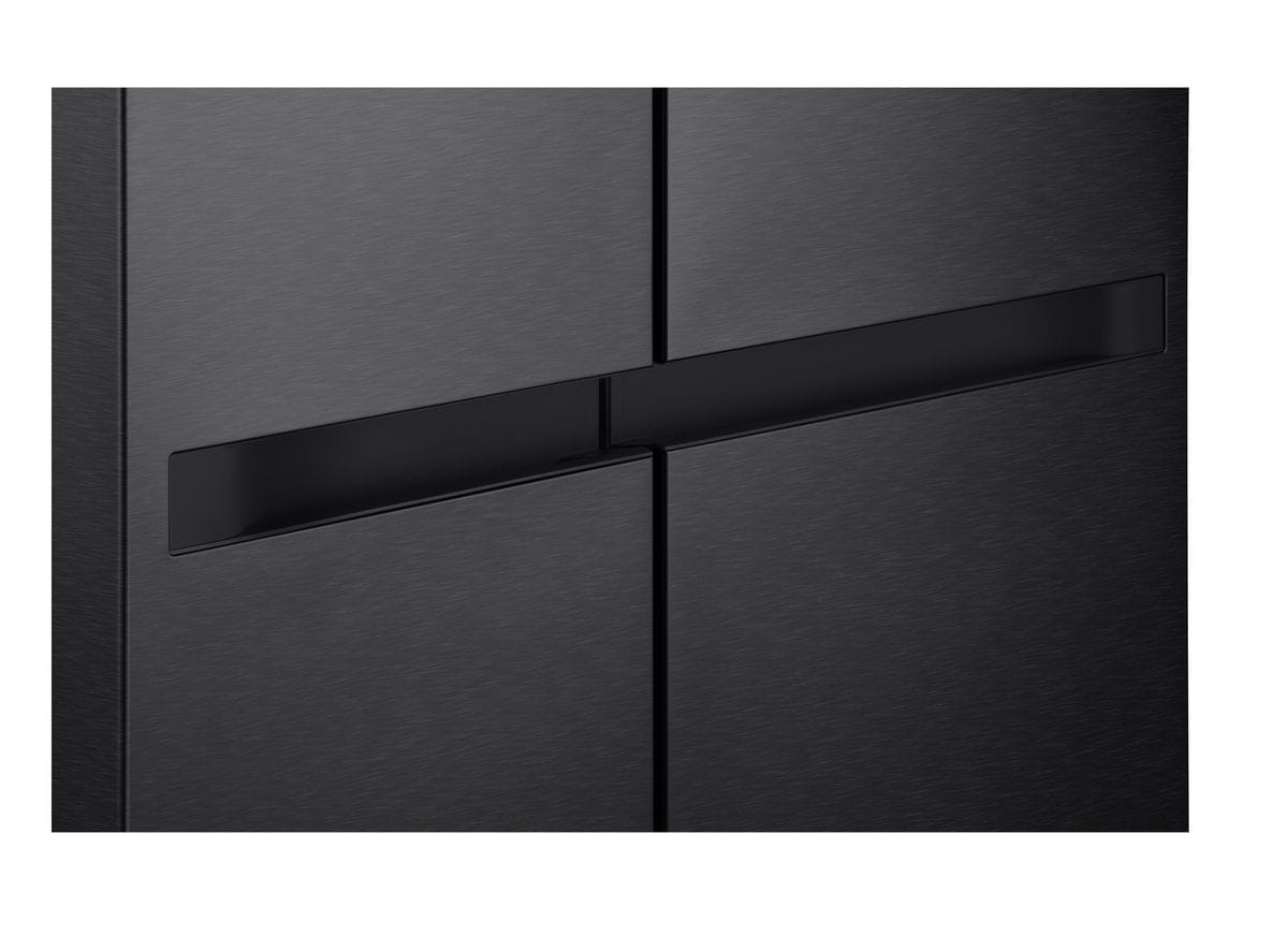 LG Refrigerators LG GC-B257KQJW.AEPQESA Black 658L Side-by-Side Fridge with Linear Cooling A+