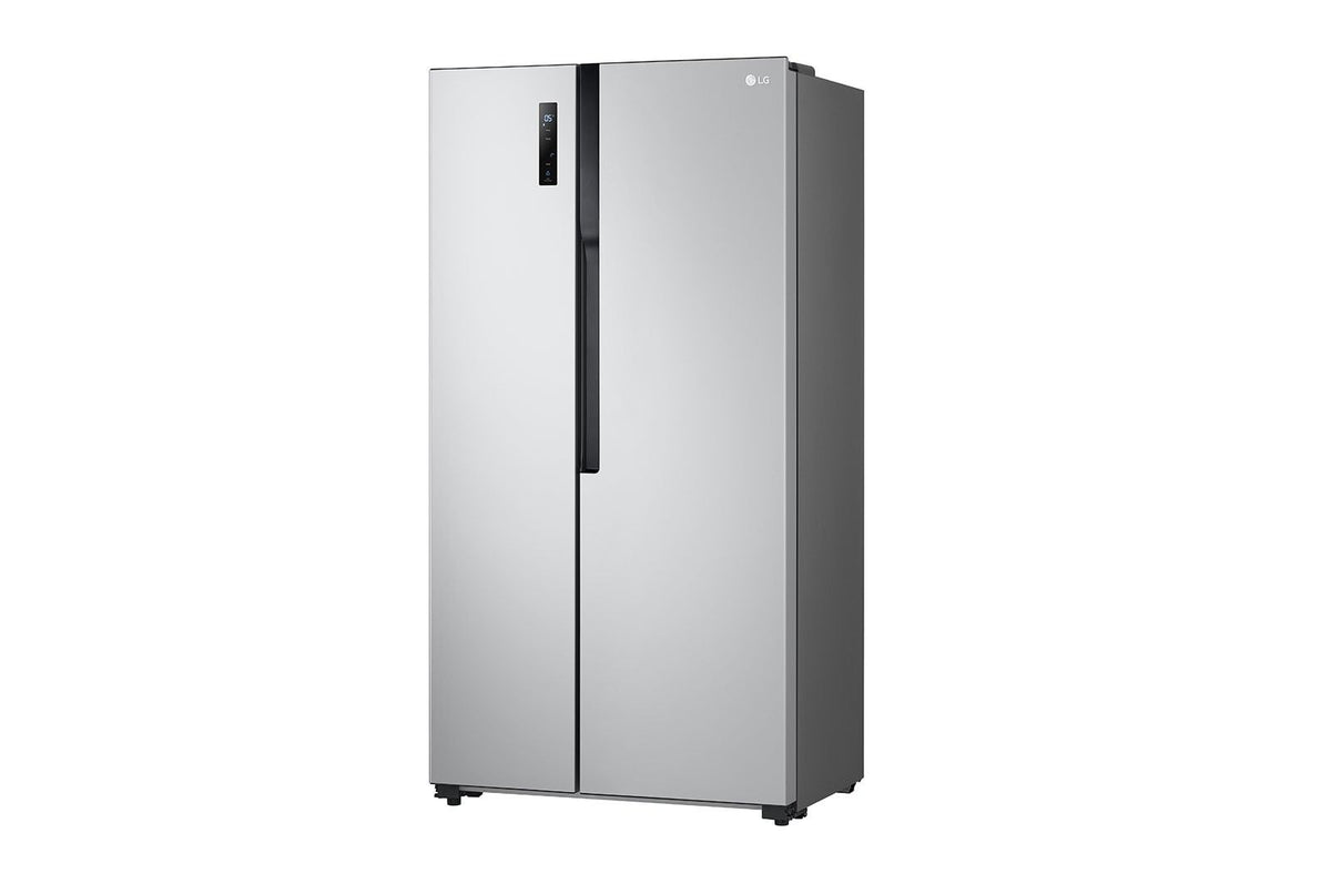 LG Side by side fridge LG 519 L Silver Side by Side Fridge GC-FB507PQAM.AHSQESA