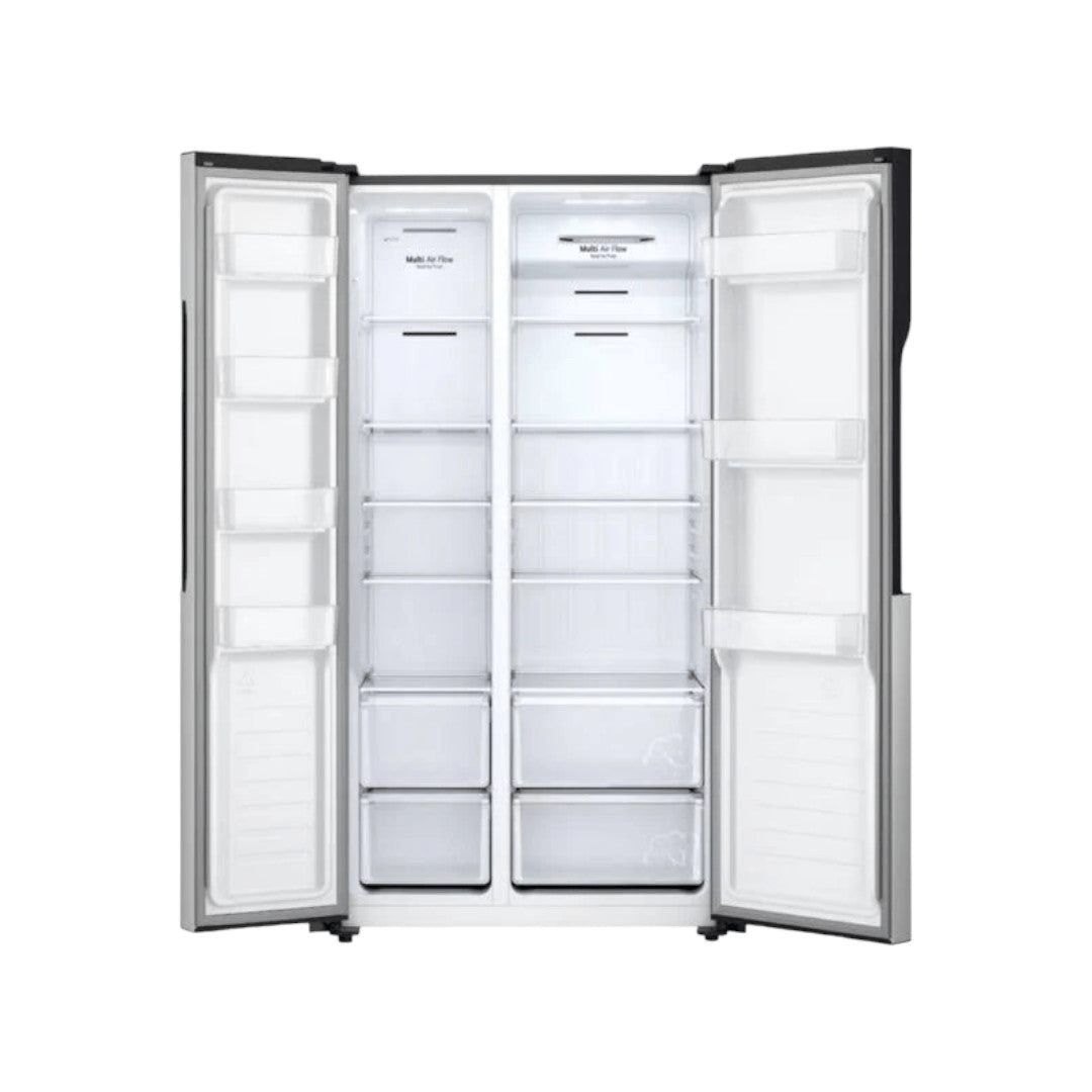 LG Side by side fridge LG 519L Silver Side by Side Fridge GCFB507PQAM (7565421314137)