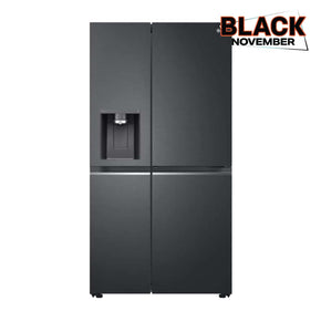 LG Side by side fridge LG 762L Matte Black Steel Side By Side Fridge/Freezer GC-J307CQFS (7291833155673)