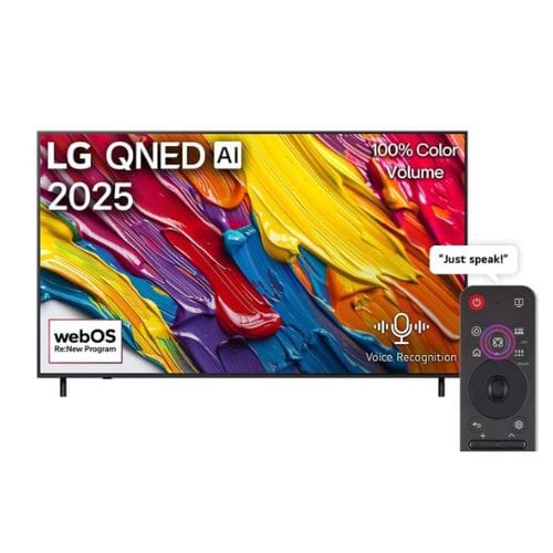 LG Smart TV LG 65 inch QNED82A AI 4K Smart TV AI Magic Remote HDR10 WebOS25 2025 65QNED82A6A.AFAB