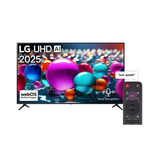 LG Smart TV LG  75 inch LG UHD AI UA854K Smart TV AI Magic Remote HDR10 webOS25 2025 75UA85006LA.AFAB