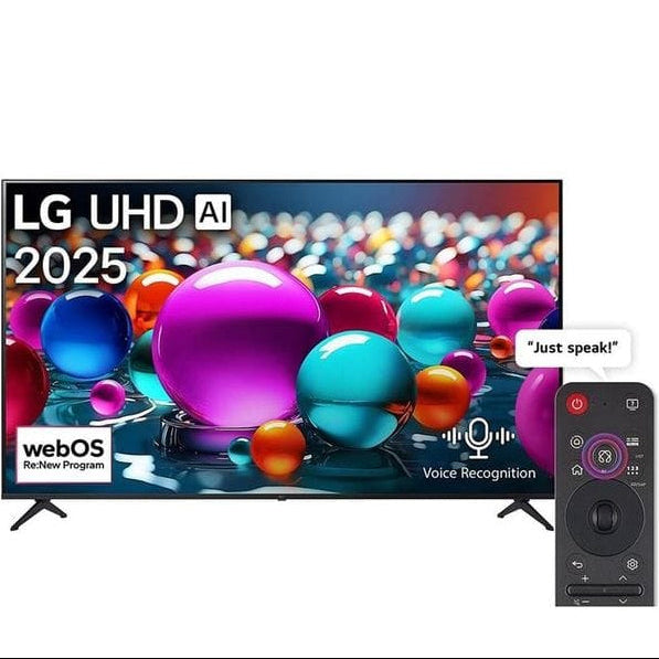 LG Smart TV LG  75 inch LG UHD AI UA854K Smart TV AI Magic Remote HDR10 webOS25 2025 75UA85006LA.AFAB