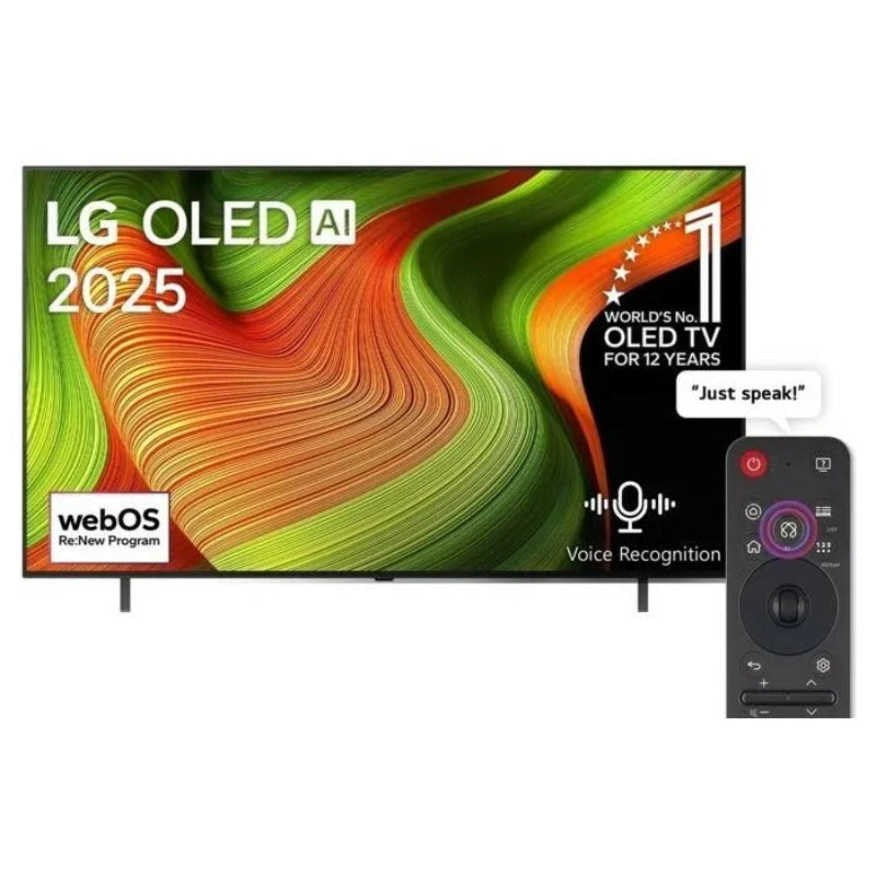 LG Televisions LG  65" OLED EVO AI 4K 120Hz Smart TV - OLED65B5