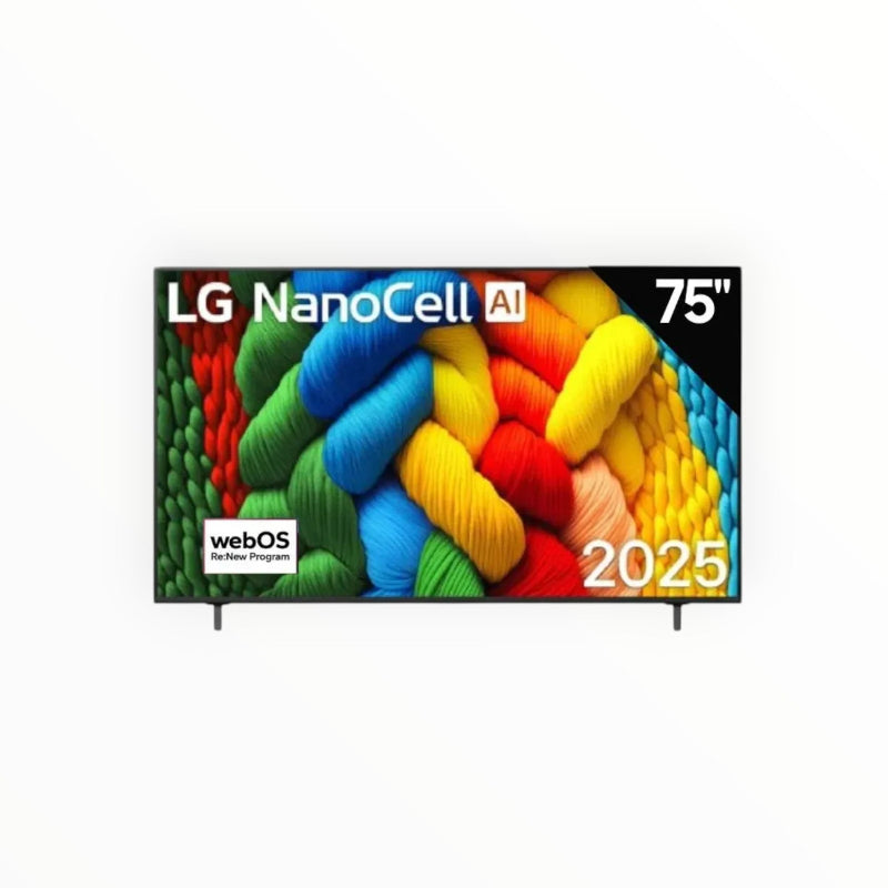LG Televisions LG 75NANO80A6A 75″ NANOCELL SMART TV