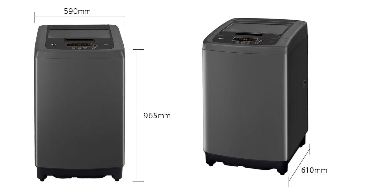 LG Top loader LG 13KG Top Loader Smart Inverter Washing Machine T1385NEHT2.ABMQESA (7435801854041)
