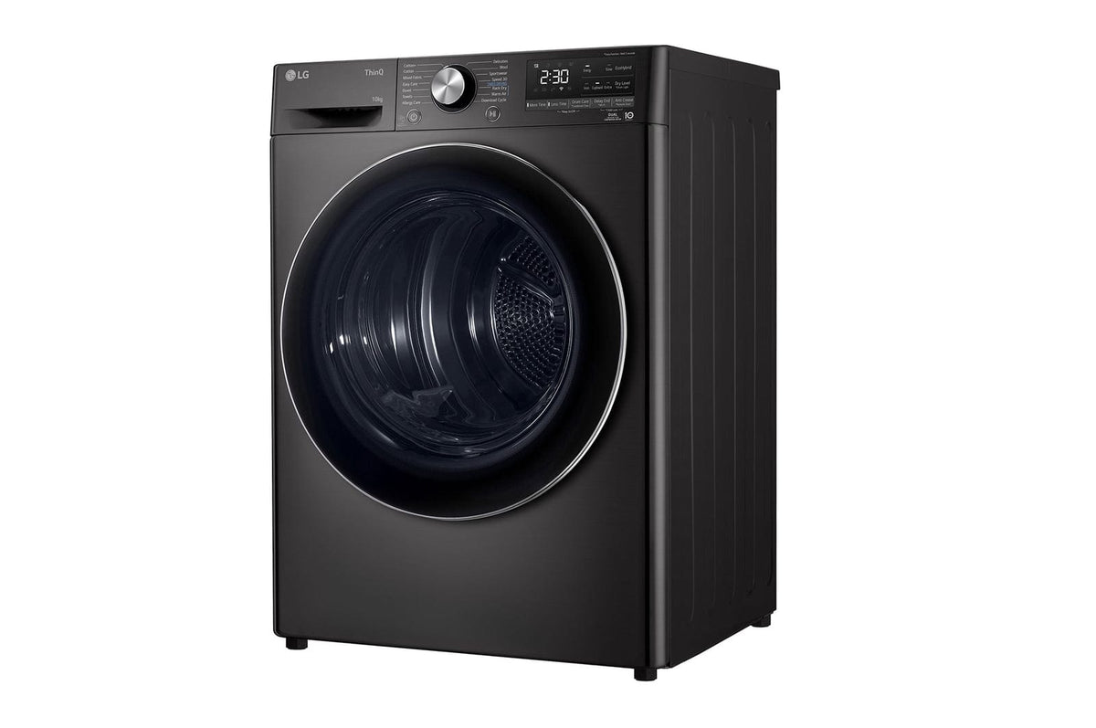 LG Tumble Dryer LG 10kg Black Dual Inverter Heat Pump Dryer RH10V9ZV2W