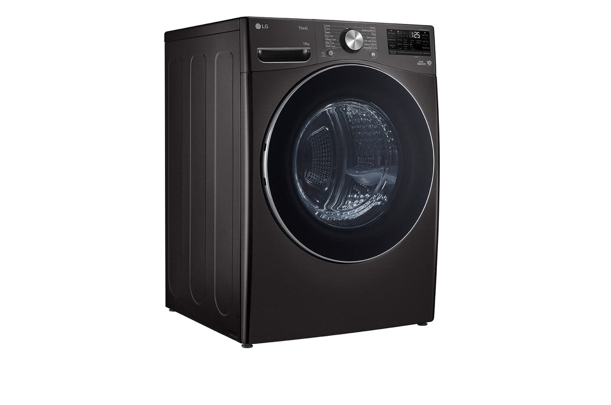 LG Tumble Dryer LG 18kg Black Dual Inverter Heat Pump Dryer RH18U8JVCW