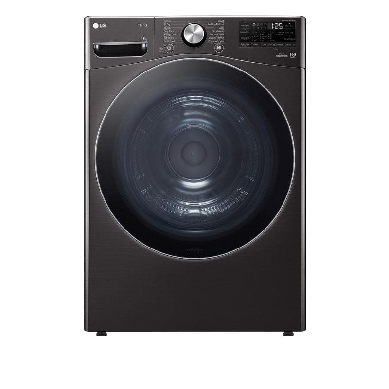 LG Tumble Dryer LG 18kg Black Dual Inverter Heat Pump Dryer RH18U8JVCW