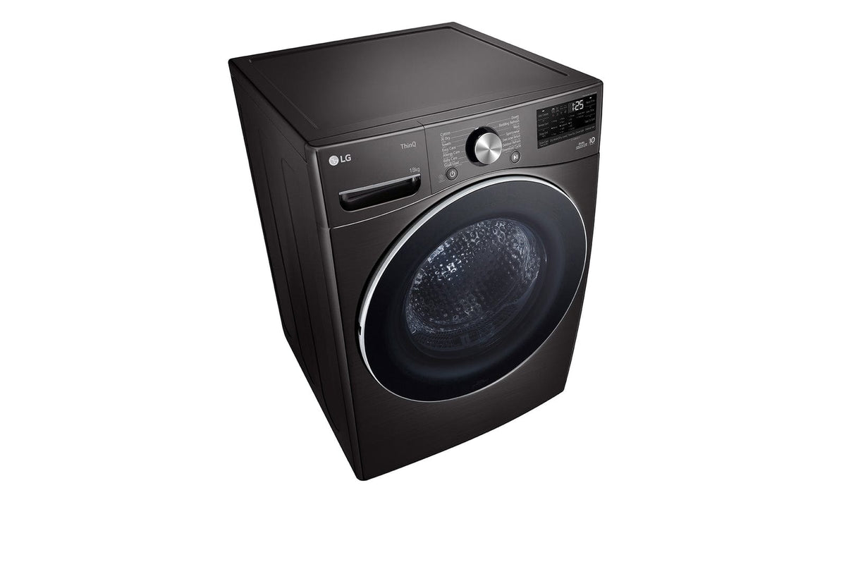 LG Tumble Dryer LG 18kg Black Dual Inverter Heat Pump Dryer RH18U8JVCW