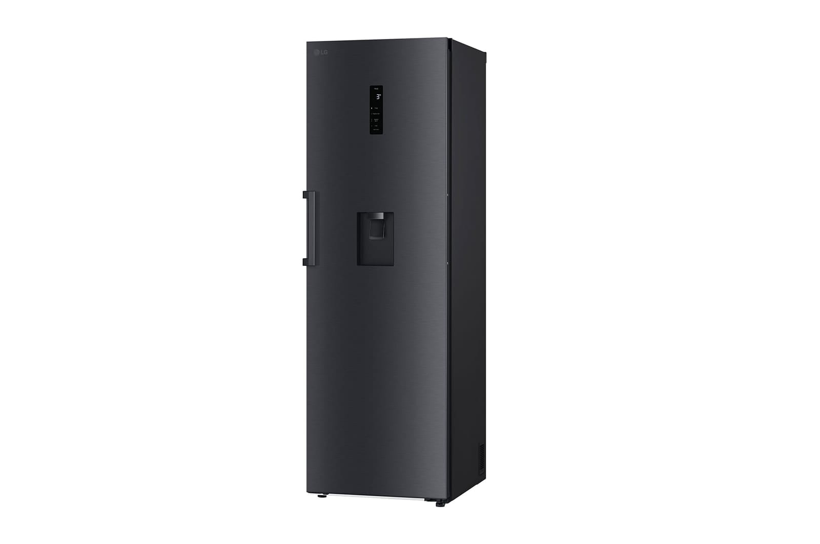 LG Upright Fridge LG 386L Matte Black Upright Fridge GC-F411EQDM