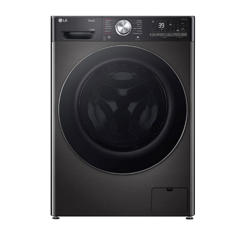 LG washer dryer combo LG 13/8kg Black Front Load Washer Dryer Combo with AIDD & Steam+ F4Y9LCP2ZB