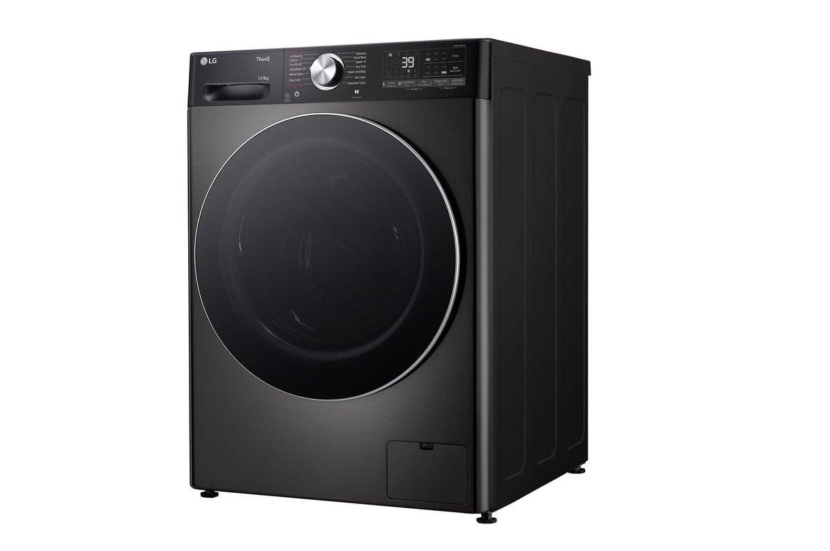 LG washer dryer combo LG 13/8kg Black Front Load Washer Dryer Combo with AIDD & Steam+ F4Y9LCP2ZB