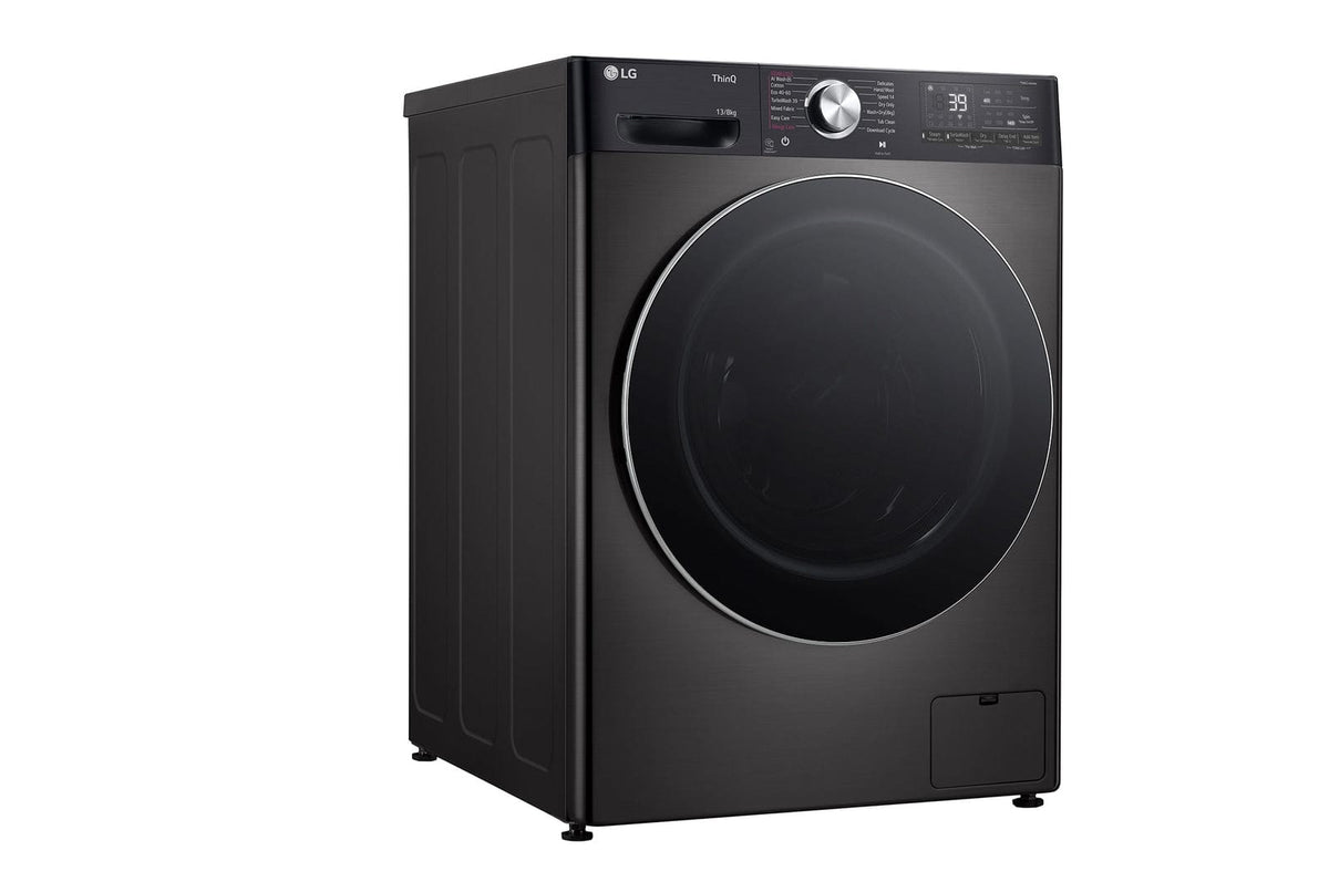 LG washer dryer combo LG 13/8kg Black Front Load Washer Dryer Combo with AIDD & Steam+ F4Y9LCP2ZB