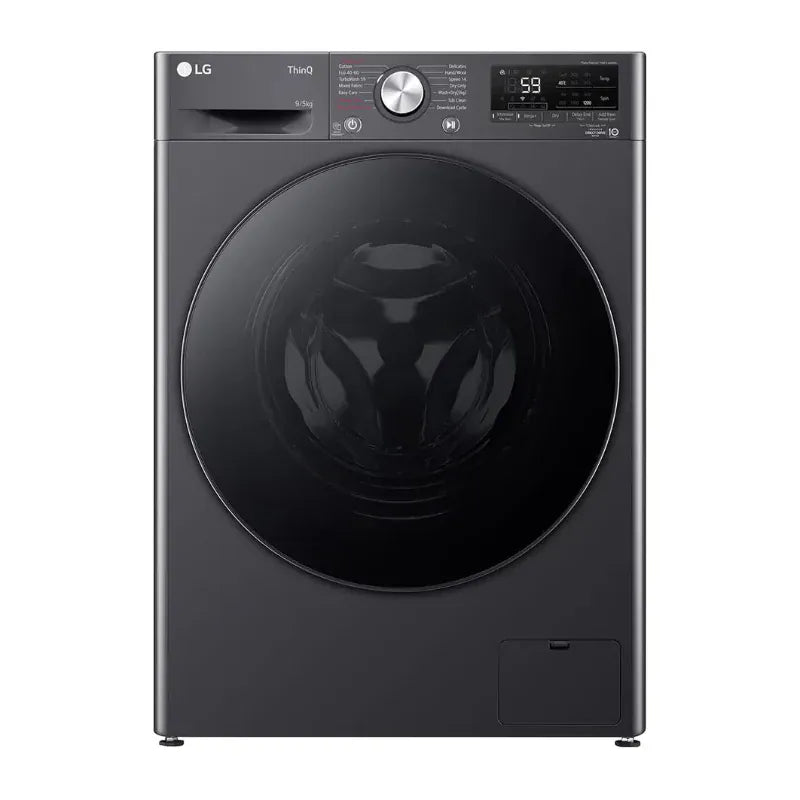 LG washer dryer combo LG 9/5kg Middle Black Washer Dryer Combo with AI DD™ & Steam F2V5FRPYJ.AMBQESA