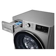 LG Washing Machine LG 10.5KG Silver Vivace Front Loader F4V5RYP2T