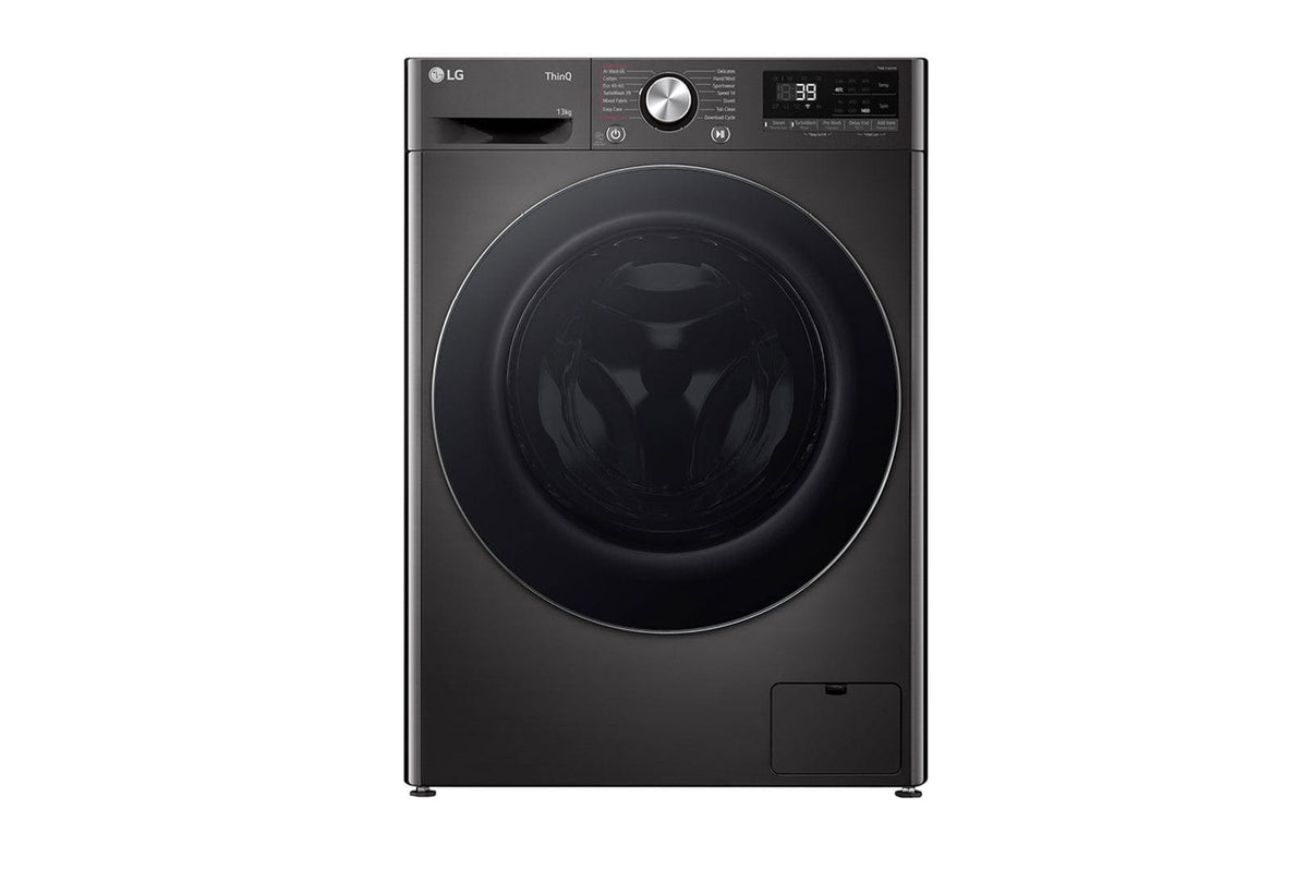 LG Washing Machine LG 13kg  Black Front Loader Washing Machine  with AI DD™ & Steam+™ F4Y9LWP2ZB