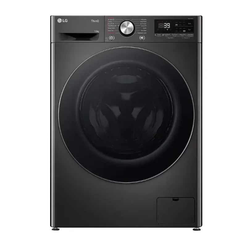 LG Washing Machine LG 13kg  Black Front Loader Washing Machine  with AI DD™ & Steam+™ F4Y9LWP2ZB.APBQESA