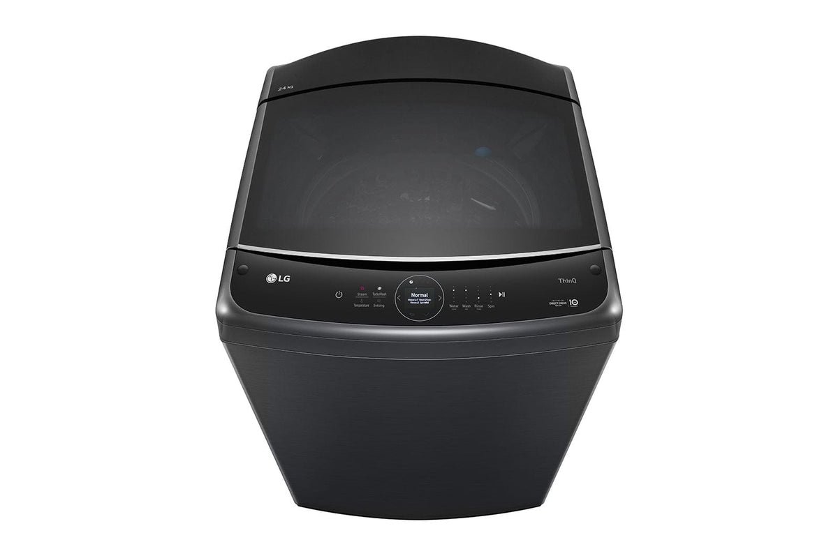 LG Washing Machine LG 24 kg Black Top Load Washing Machine With AI DD™ T24H9EFHSTP