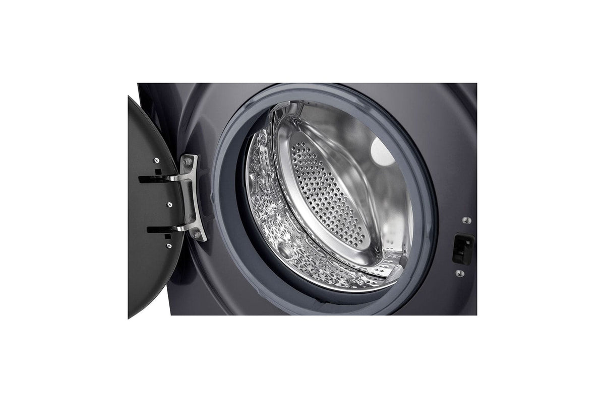 LG Washing Machine LG 7kg Middle Black Front Loader Washing Machine  F2Y1HYP6J