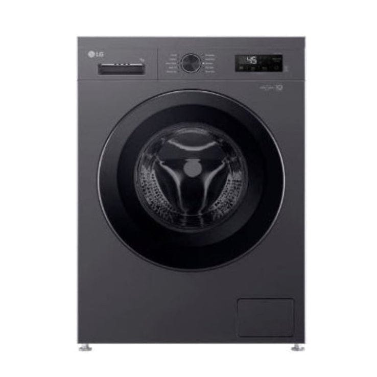 LG Washing Machine LG 7kg Middle Black Front Loader Washing Machine  F2Y1HYP6J.AMBQESA